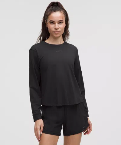 Lululemon Pace Crush Cross-back Uv-protective Graphic Long-sleeve Shirt
