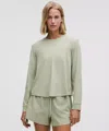 Lululemon Pace Crush Cross-back Uv-protective Graphic Long-sleeve Shirt