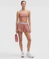 Lululemon Pace Crush High-rise Short 2.5" In Brown