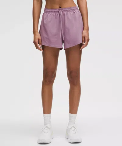 Lululemon Pace Rival High-rise Short 3" In Purple