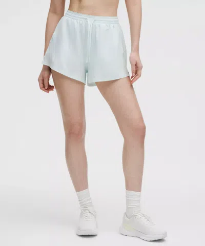 Lululemon Pace Rival High-rise Shorts 3" In White