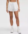 Lululemon Pace Rival High-rise Shorts 3" In White
