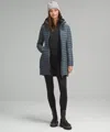 Lululemon Pack It Down Long Jacket In Blue