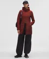 Lululemon Pack It Down Long Jacket In Red