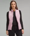 Lululemon Pack It Down Vest In Pink