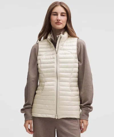 Lululemon Pack It Down Vest In White