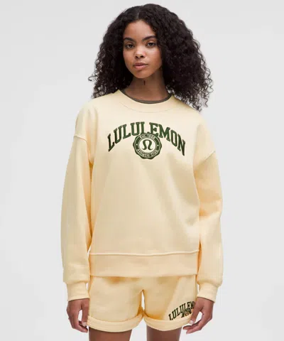 Lululemon Perfectly Oversized Crew Graphic