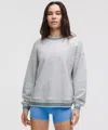 Lululemon Perfectly Oversized Ringer Crew