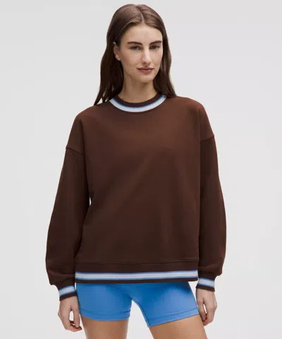 Lululemon Perfectly Oversized Ringer Crew