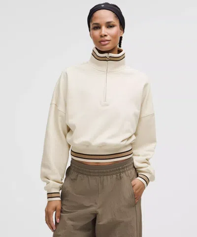 Lululemon Perfectly Oversized Ringer Funnel-neck Half Zip
