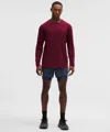 Lululemon Perforated Lined Running Short 5" In Brown