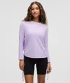 Lululemon Pima Cotton Side-cinch Long-sleeve Shirt