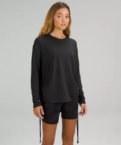 Lululemon Pima Cotton Side-cinch Long Sleeve Shirt