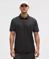 Lululemon Pique Classic-fit Short-sleeve Polo Shirt In Gray