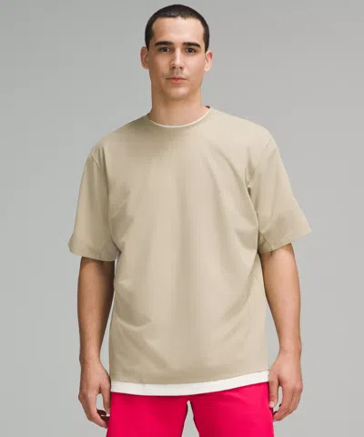 Lululemon Pique Oversized T-shirt In Neutral