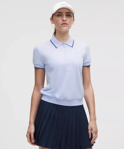 Lululemon Pique Zip-up Golf Shirt