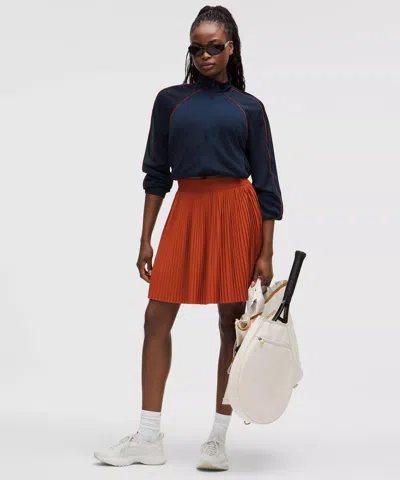 Lululemon Pleated High-rise Knee-length Tennis Skirt