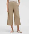 Lululemon Pleated Stretch High-rise Wide-leg Cropped Pants