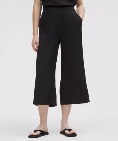 Lululemon Pleated Stretch High-rise Wide-leg Cropped Pants