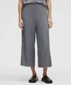 Lululemon Pleated Stretch High-rise Wide-leg Cropped Pants