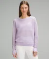 Lululemon Pointelle-knit Cotton Sweater In Multi