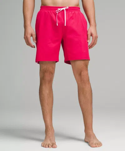 Lululemon Pool Shorts 7" Lined In Pink