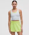 Lululemon Power Pivot Training Tank Top In Gray