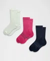 Lululemon Power Stride Crew Socks 3 Pack