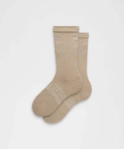 Lululemon Power Stride Crew Socks Dot Reflective