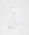 Lululemon Power Stride Crew Socks Reflective