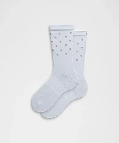 Lululemon Power Stride Crew Socks Reflective