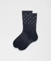 Lululemon Power Stride Crew Socks Reflective