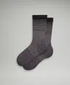 Lululemon Power Stride Crew Socks Reflective
