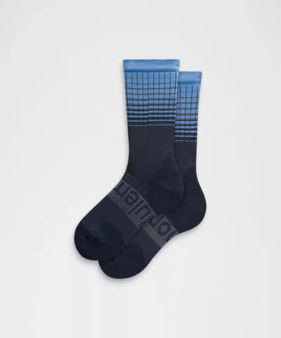 Lululemon Power Stride Crew Socks Reflective