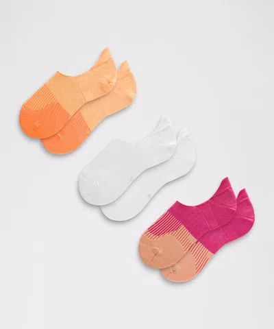 Lululemon Power Stride No-show Socks With Active Grip 3 Pack