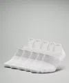 Lululemon Power Stride No-show Socks With Active Grip 5 Pack