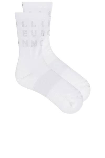 Lululemon Power Stride Socks In White