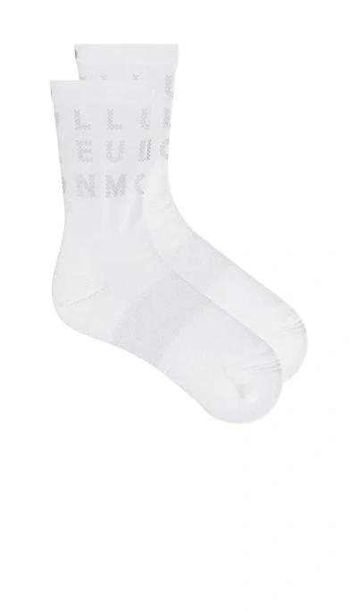Lululemon Socken Power Stride In White