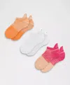 Lululemon Power Stride Tab Socks 3 Pack