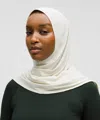 Lululemon Pull-on-style Hijab In White