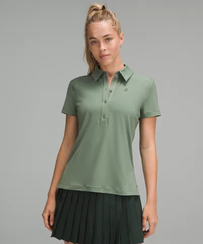 Lululemon Quick-dry Short-sleeve Polo Shirt Straight Hem