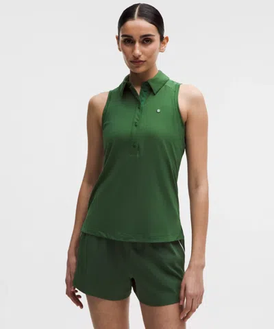 Lululemon Quick-dry Sleeveless Polo Shirt