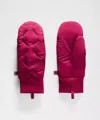 Lululemon Quilted Fleece-lined Mittens