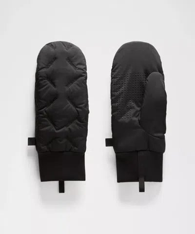 Lululemon Quilted Fleece-lined Mittens