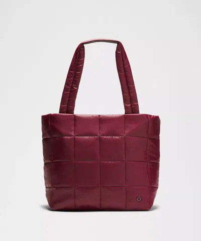 Lululemon Quilted Grid Tote Bag 12l