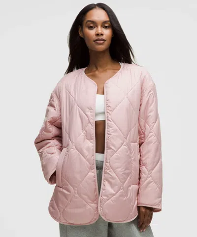 Lululemon Quilted Insulated Liner Jacket In Pink