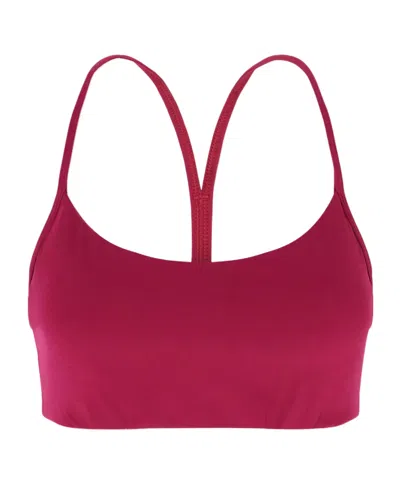 Lululemon Racerback Sports Bra In Red