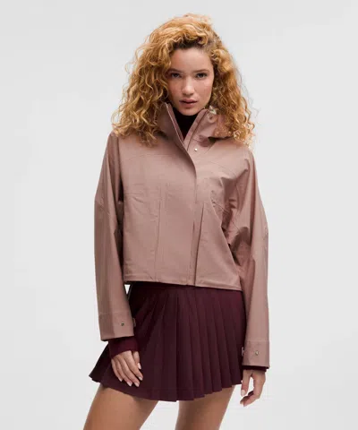 Lululemon Rain Chaser Jacket In Brown