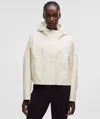 Lululemon Rain Chaser Jacket In White