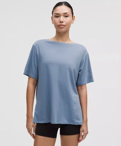 Lululemon Relaxed-fit Boatneck T-shirt